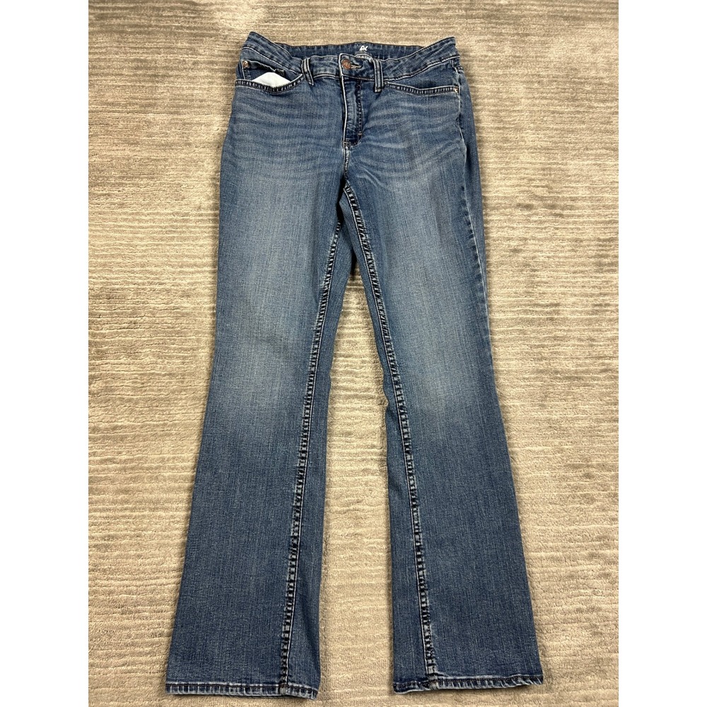 Lee Riders‎ Jeans Womens 10 AVG Blue Bootcut Mid Rise Medium Wash Stretch Denim